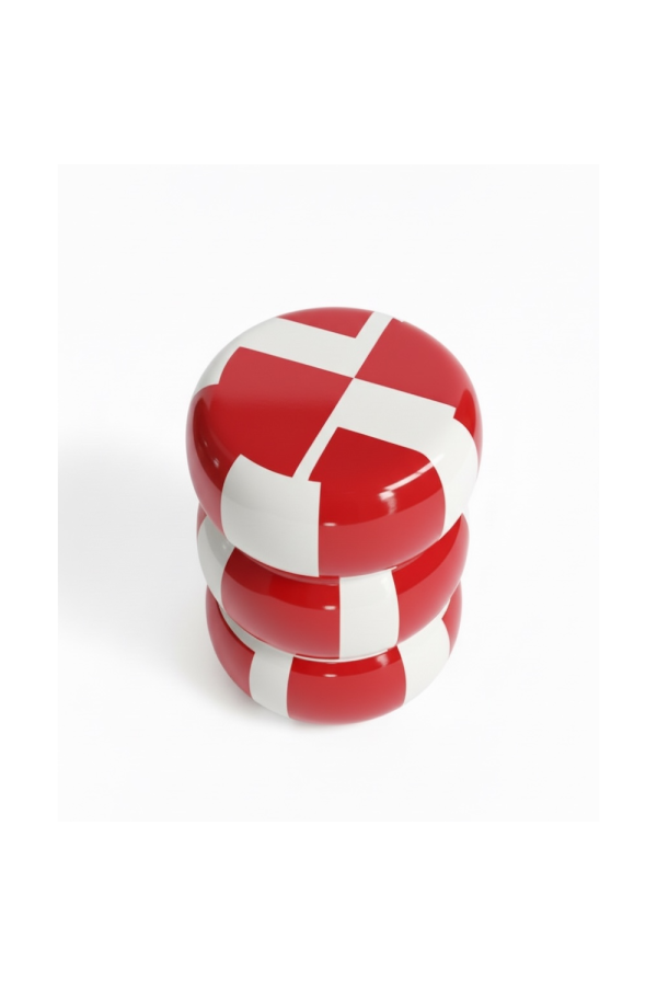 Square Bubble Seramik Sehpa