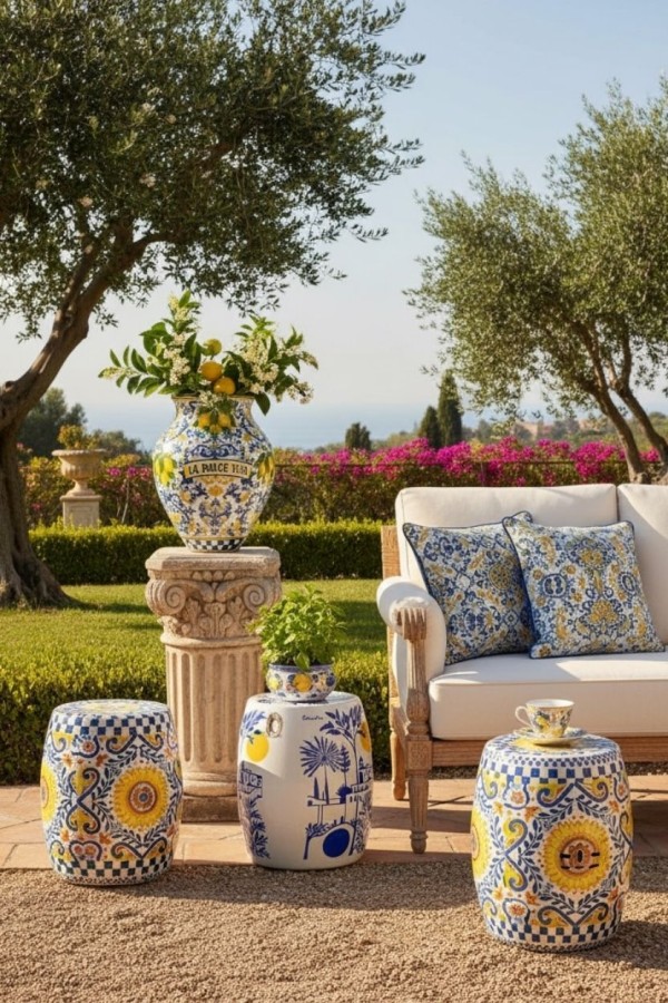 Giardino Seramik Sehpa