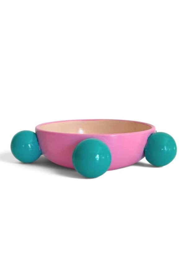 Pembe Ball Seramik Kase