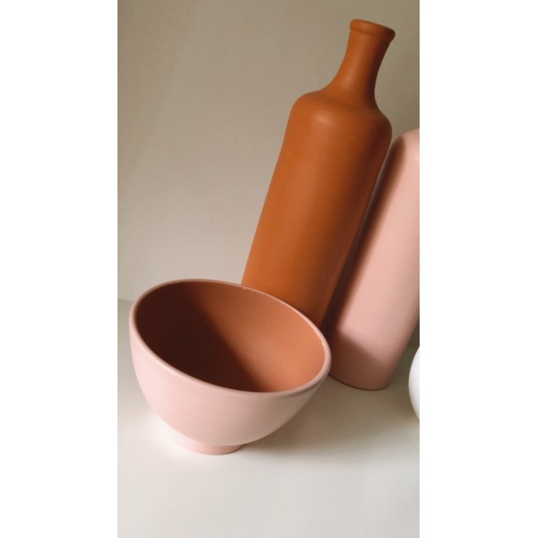 Pembe Seramik Kase 15 cm